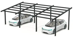 PV-Carport Modell 05 – Robuste Konstruktion für 3 Stellplätze