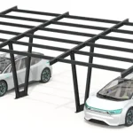 PV-Carport Modell 06 – Carport-Konstruktion für 3 Stellplätze – Bild 1