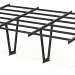 PV-Carport Modell 06 – Carport-Konstruktion für 3 Stellplätze – Bild 3