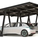 PV-Carport 06 – Komplettset (3 Stellplätze) mit Photovoltaik – Bild 2