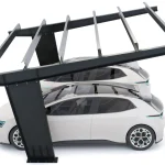 PV-Carport Modell 01 – Modernes Doppelcarport für 2 Stellplätze – Bild 4