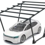 PV-Carport Modell 02 – Stabil & Wetterfest für 1 Stellplatz – Bild 1