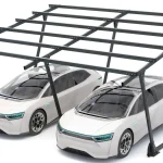 PV-Carport Modell 02 – Stabil & Wetterfest für 2 Stellplätze – Bild 1