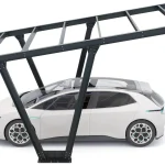 PV-Carport Modell 06 – Carport-Konstruktion für 1 Stellplatz – Bild 3