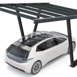 PV-Carport Modell 06 – Carport-Konstruktion für 1 Stellplatz – Bild 4