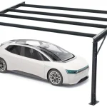 PV-Carport 07 – Robustes Carport (1 Stellplatz) – Bild 1