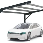 PV-Carport 07 – Robustes Carport (1 Stellplatz) – Bild 2