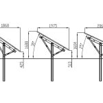 SolarMount Line Compact 4 – Selbstmontage-Freiland-System für 4 PV-Module – Bild 2