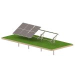 SolarMount Line Compact 6 – Selbstmontage-Freiland-System für 6 PV-Module – Bild 1