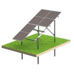 SolarMount Stack Compact 4 – Selbstmontage-Freiland-System für 4 PV-Module – Bild 1