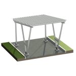 PV-Carport Modell S – 1 Stellplatz | Für hohe Schneelasten bis 2,6 kN/m² | Selbstmontagefreundlich – Bild 3