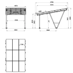 PV-Carport Modell S – 1 Stellplatz | Für hohe Schneelasten bis 2,6 kN/m² | Selbstmontagefreundlich – Bild 5