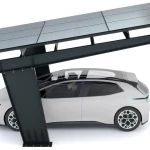 PV-Carport 01 – Komplettset (1 Stellplatz) mit Photovoltaik – Bild 3