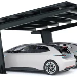 PV-Carport 01 – Komplettset (2 Stellplätze) mit Photovoltaik – Bild 2