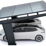 PV-Carport 01 – Komplettset (2 Stellplätze) mit Photovoltaik – Bild 3