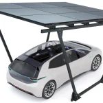 PV-Carport 02 – Komplettset (1 Stellplatz) mit Photovoltaik – Bild 4