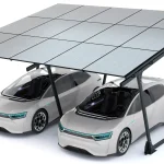 PV-Carport 02 – Komplettset (2 Stellplätze) mit Photovoltaik – Bild 1