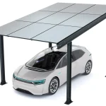 PV-Carport 05 – Komplettset (1 Stellplatz) mit Photovoltaik – Bild 1