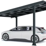 PV-Carport 05 – Komplettset (1 Stellplatz) mit Photovoltaik – Bild 2