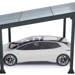 PV-Carport 05 – Komplettset (1 Stellplatz) mit Photovoltaik – Bild 3