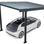 PV-Carport 05 – Komplettset (1 Stellplatz) mit Photovoltaik – Bild 4