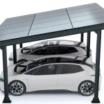 PV-Carport 05 – Komplettset (2 Stellplätze) mit Photovoltaik – Bild 5