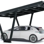 PV-Carport 06 – Komplettset (1 Stellplatz) mit Photovoltaik – Bild 2