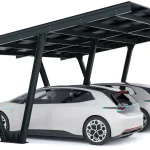 PV-Carport 06 – Komplettset (2 Stellplätze) mit Photovoltaik – Bild 2