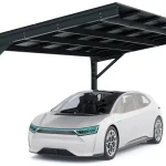 PV-Carport 07 – Komplettset (1 Stellplatz) mit Photovoltaik – Bild 1